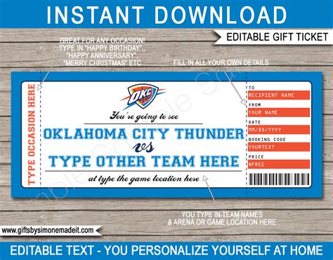 okc thunder game tickets